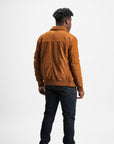 Non Water-Repellent Blouson Nubuck Jacket | Heracles