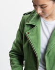 On Hand Biker Nubuck Jacket | Aphrodite