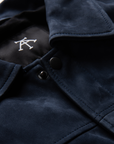 Non Water-Repellent Blouson Nubuck Jacket | Heracles