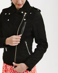On Hand Biker Nubuck Jacket | Aphrodite
