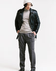 On Hand Non Water-Repellent Biker Leather Jacket | Ares