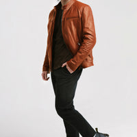 Racer Leather Jacket | Achilles