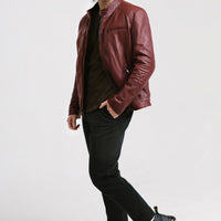 Racer Leather Jacket | Achilles