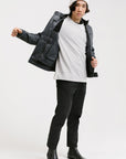On Hand Racer Leather Jacket | Achilles