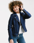 On Hand Biker Nubuck Jacket | Aphrodite