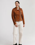 On Hand Biker Nubuck Jacket | Aphrodite