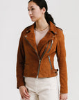 On Hand Biker Nubuck Jacket | Aphrodite