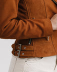 On Hand Biker Nubuck Jacket | Aphrodite