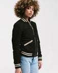 Bomber Nubuck Jacket | Hecate