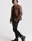 Racer Leather Jacket | Achilles