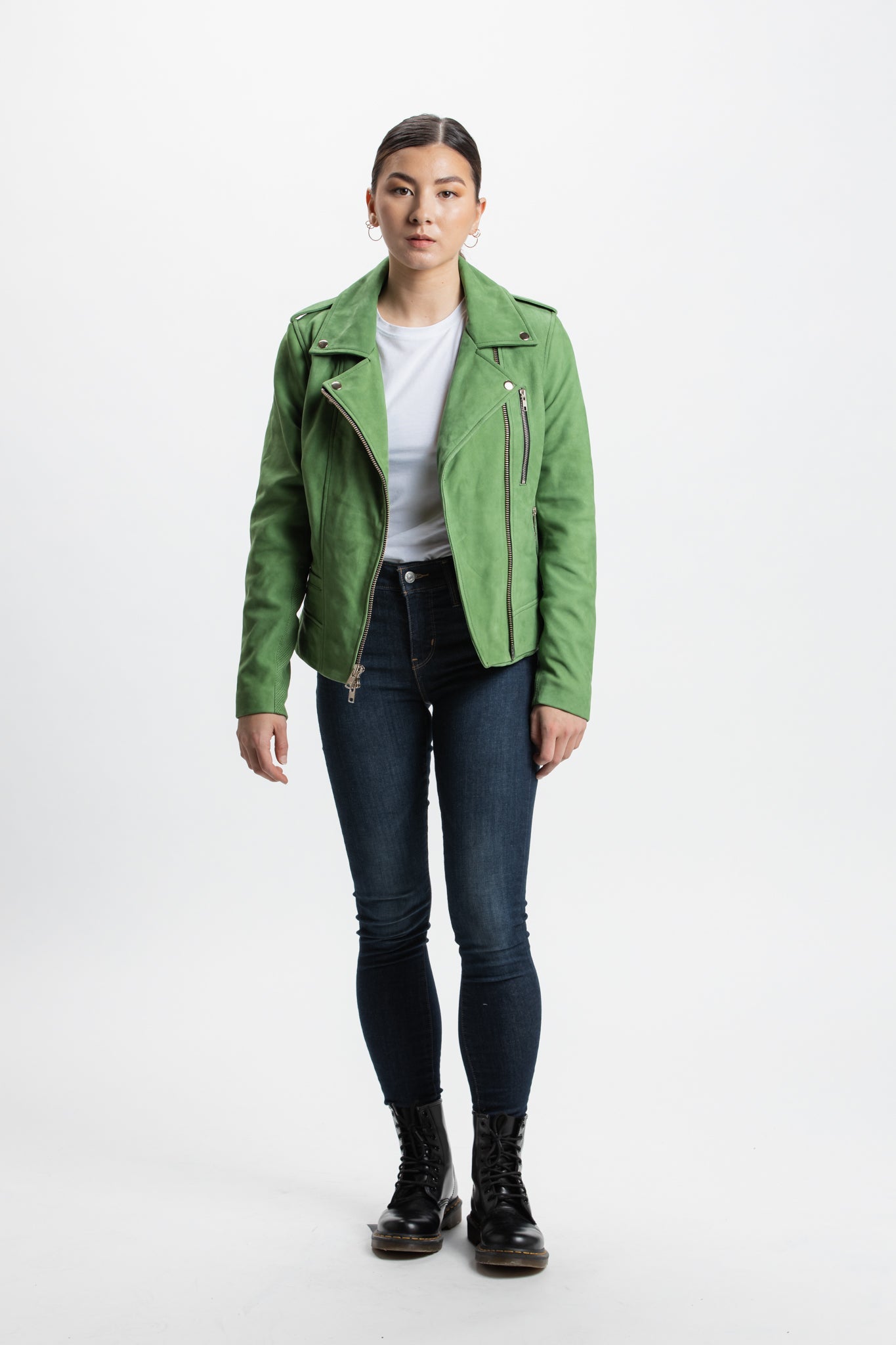 On Hand Biker Nubuck Jacket | Aphrodite