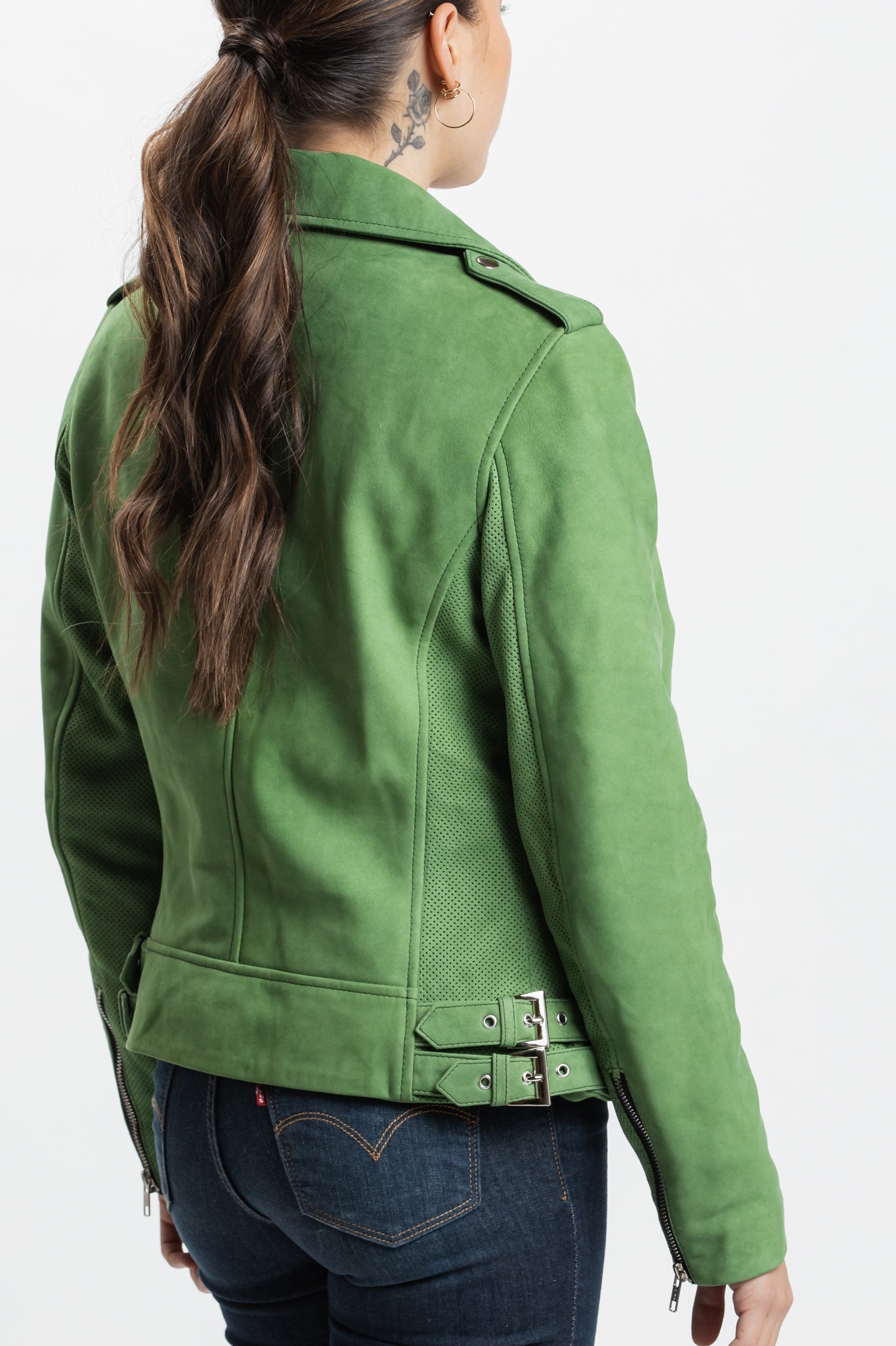 On Hand Biker Nubuck Jacket | Aphrodite