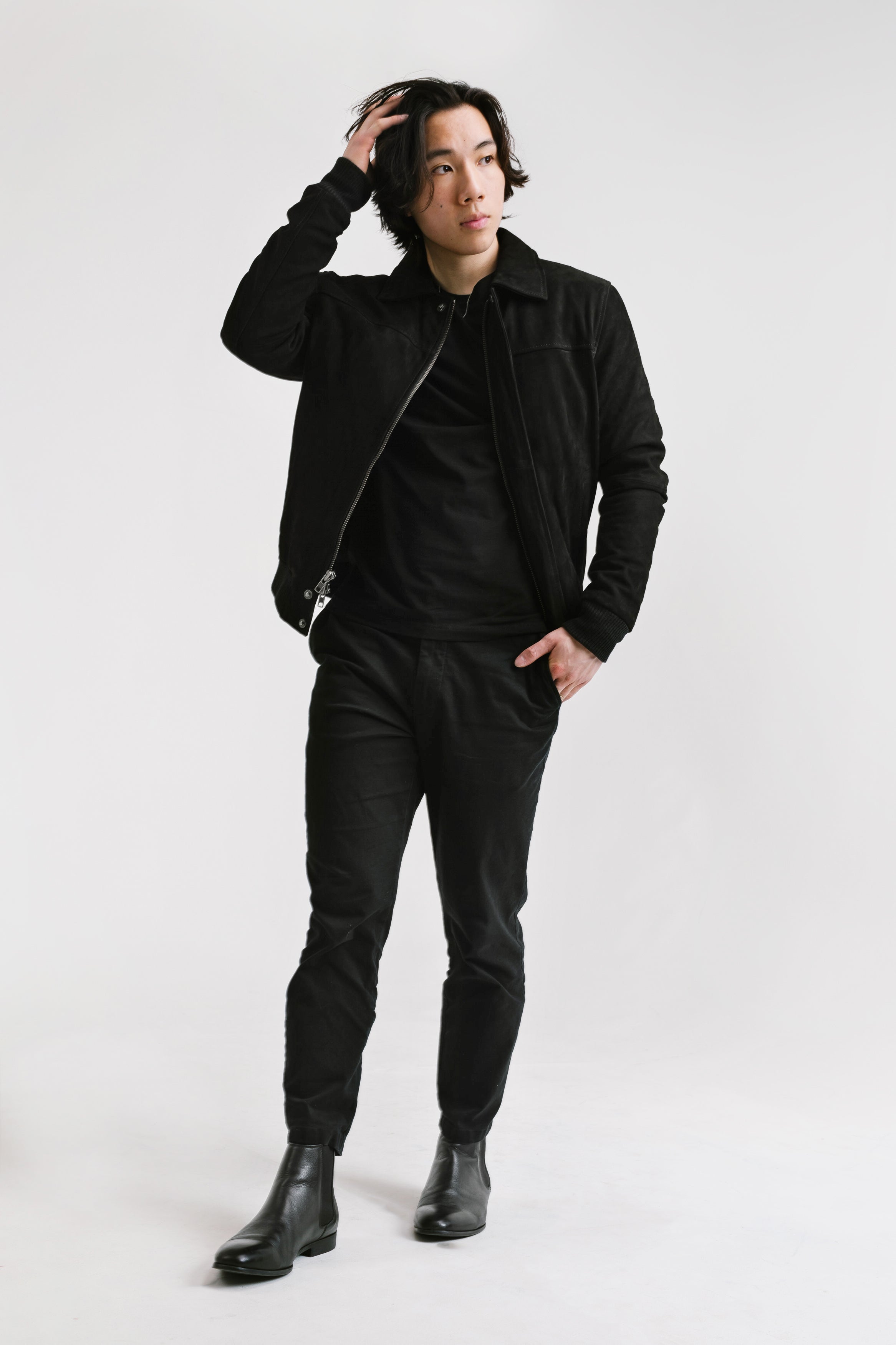 On Hand Blouson Nubuck Jacket | Heracles