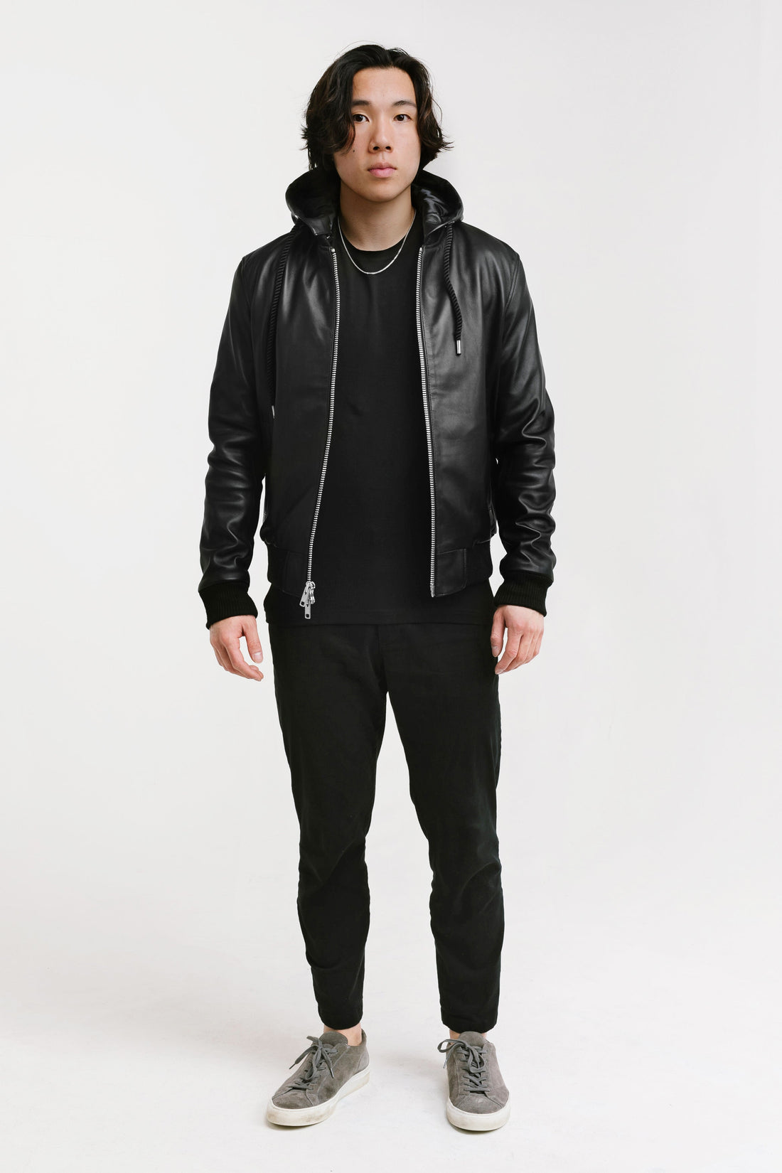 On Hand Bomber Leather Jacket | Odysseus