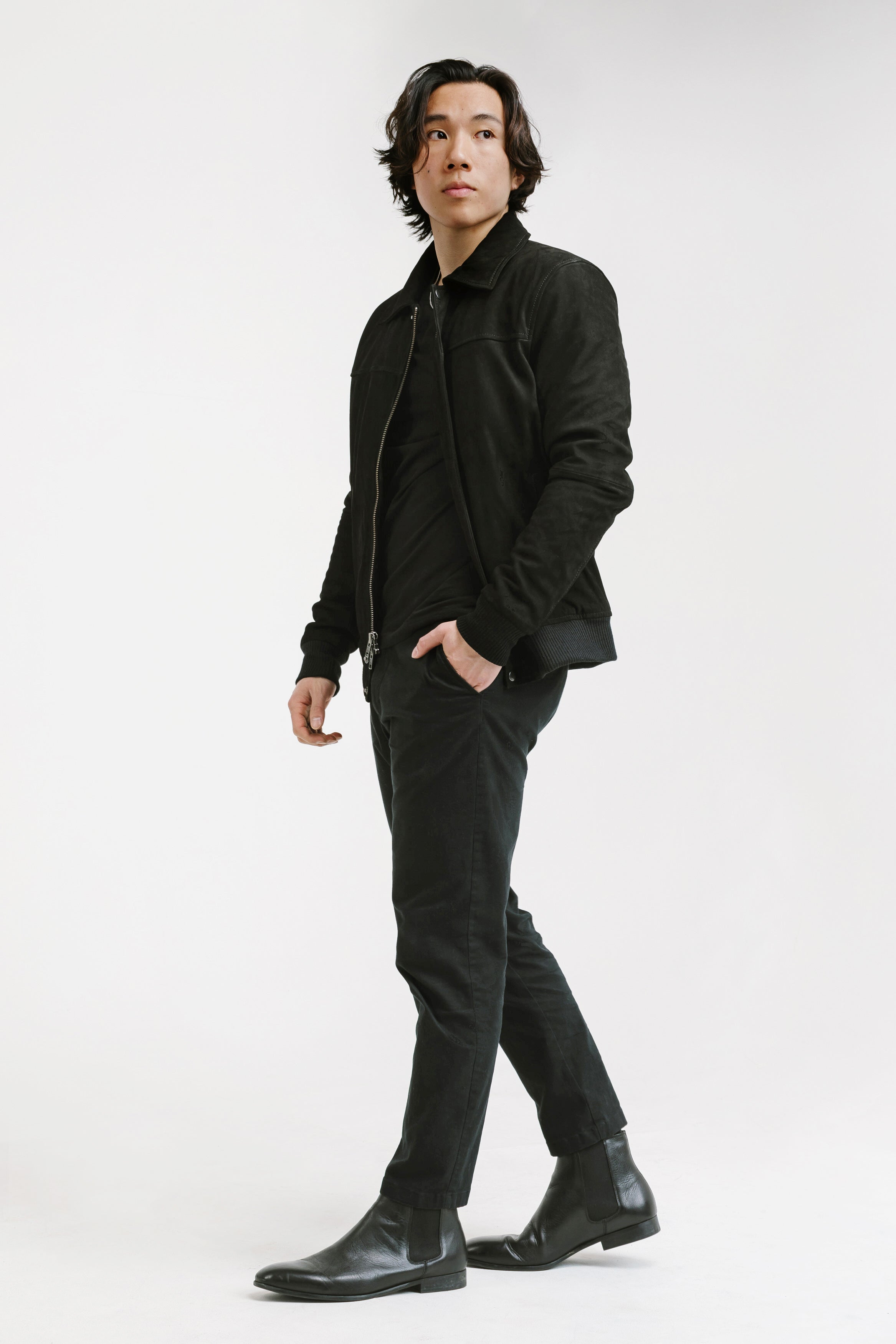 On Hand Blouson Nubuck Jacket | Heracles