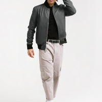 Bomber Leather Jacket | Odysseus