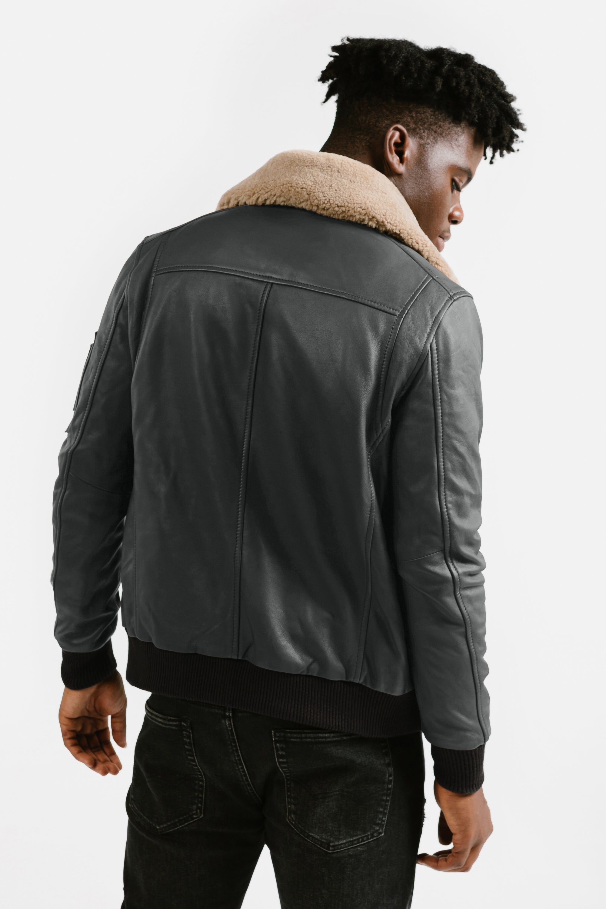 Aviator Leather Jacket | Icarus
