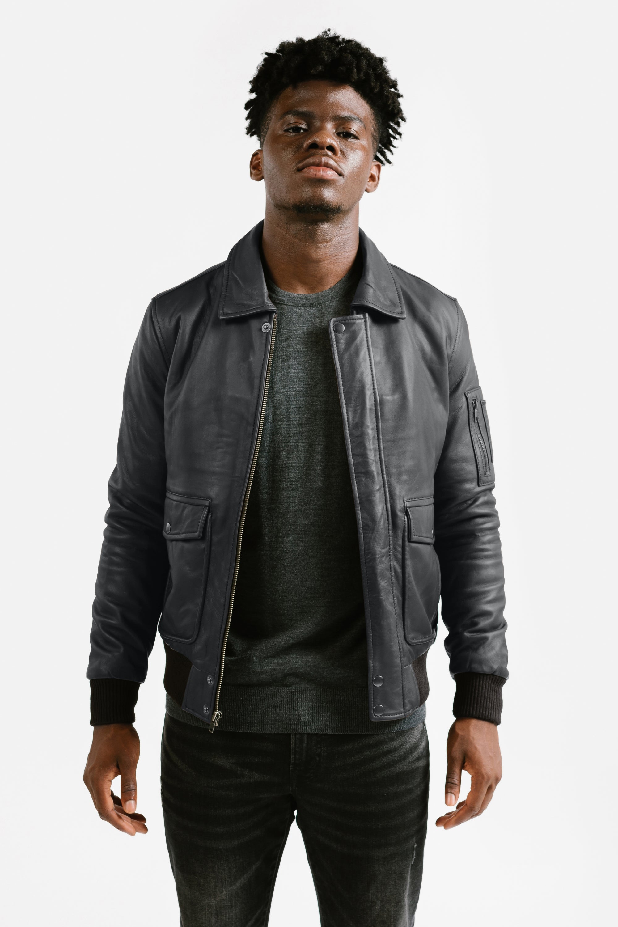 Aviator Leather Jacket | Icarus