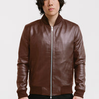 Bomber Leather Jacket | Odysseus