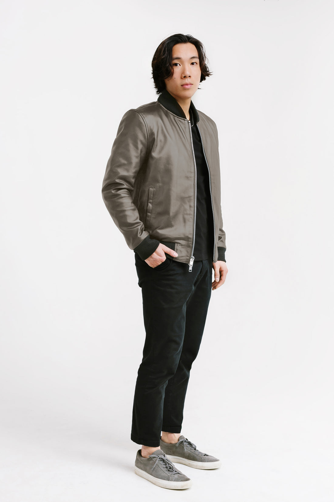 Bomber Leather Jacket | Odysseus