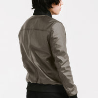 Bomber Leather Jacket | Odysseus