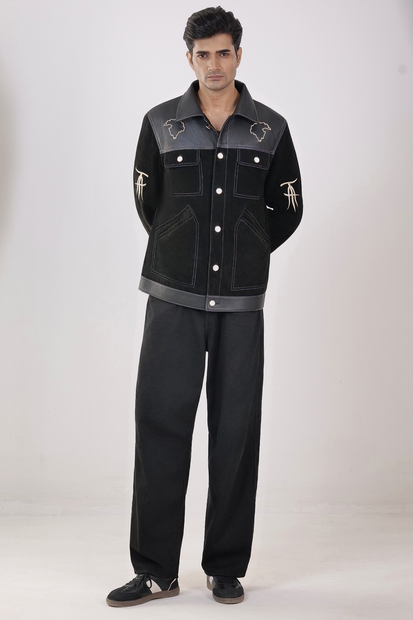 Warehouse Trucker Nubuck Jacket | Ares 2.0