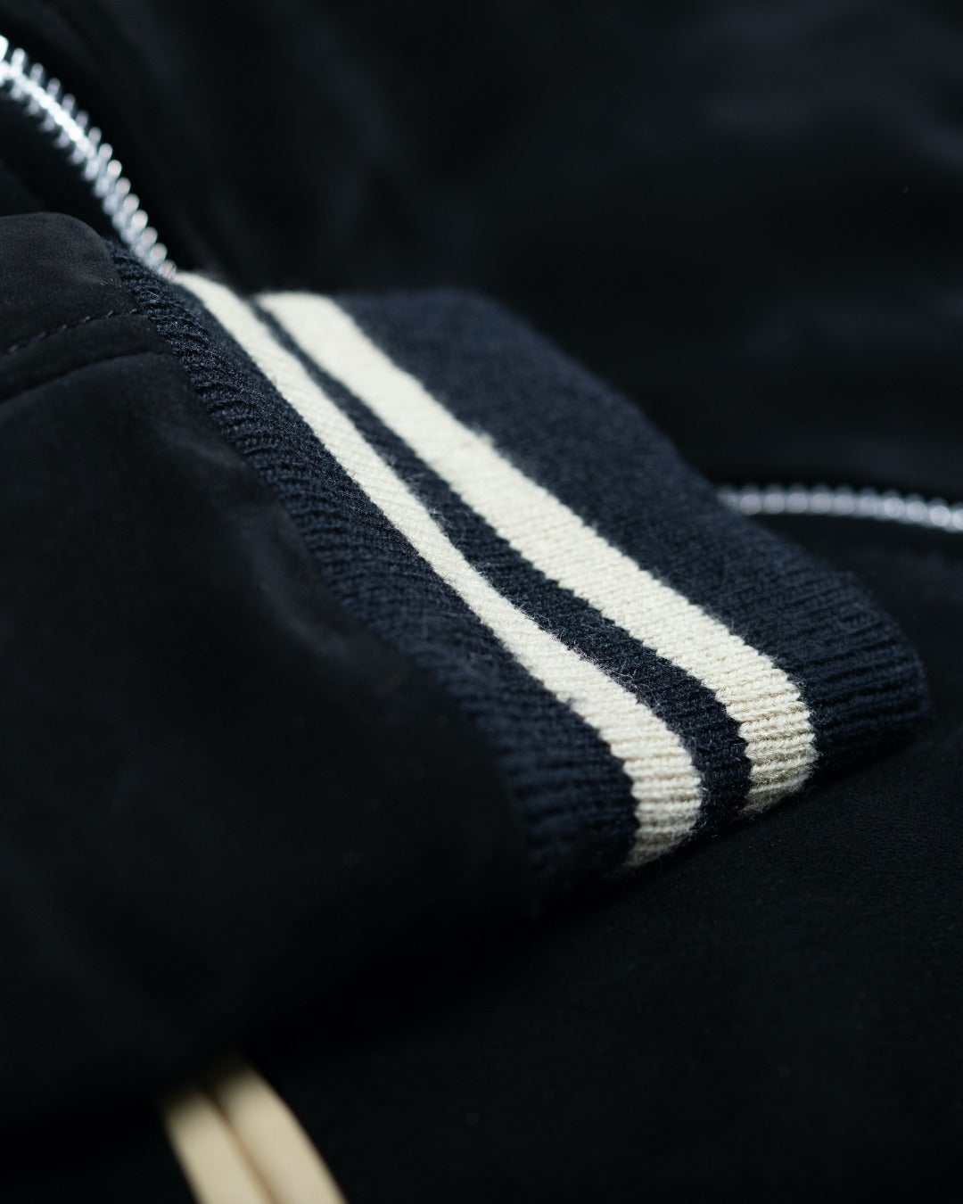 Non Water-Repellent Bomber Nubuck Jacket | Hecate