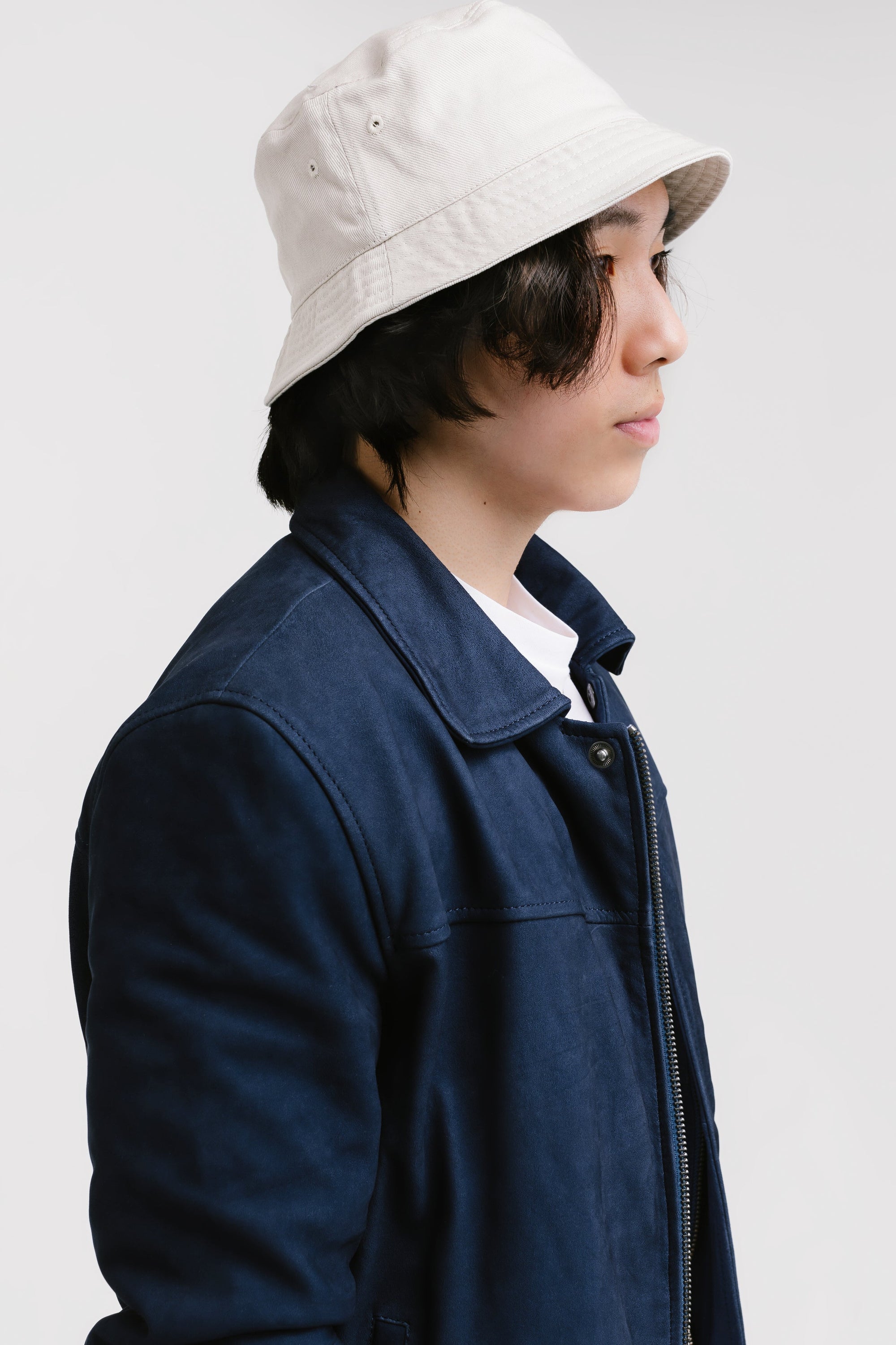 Non Water-Repellent Blouson Nubuck Jacket | Heracles