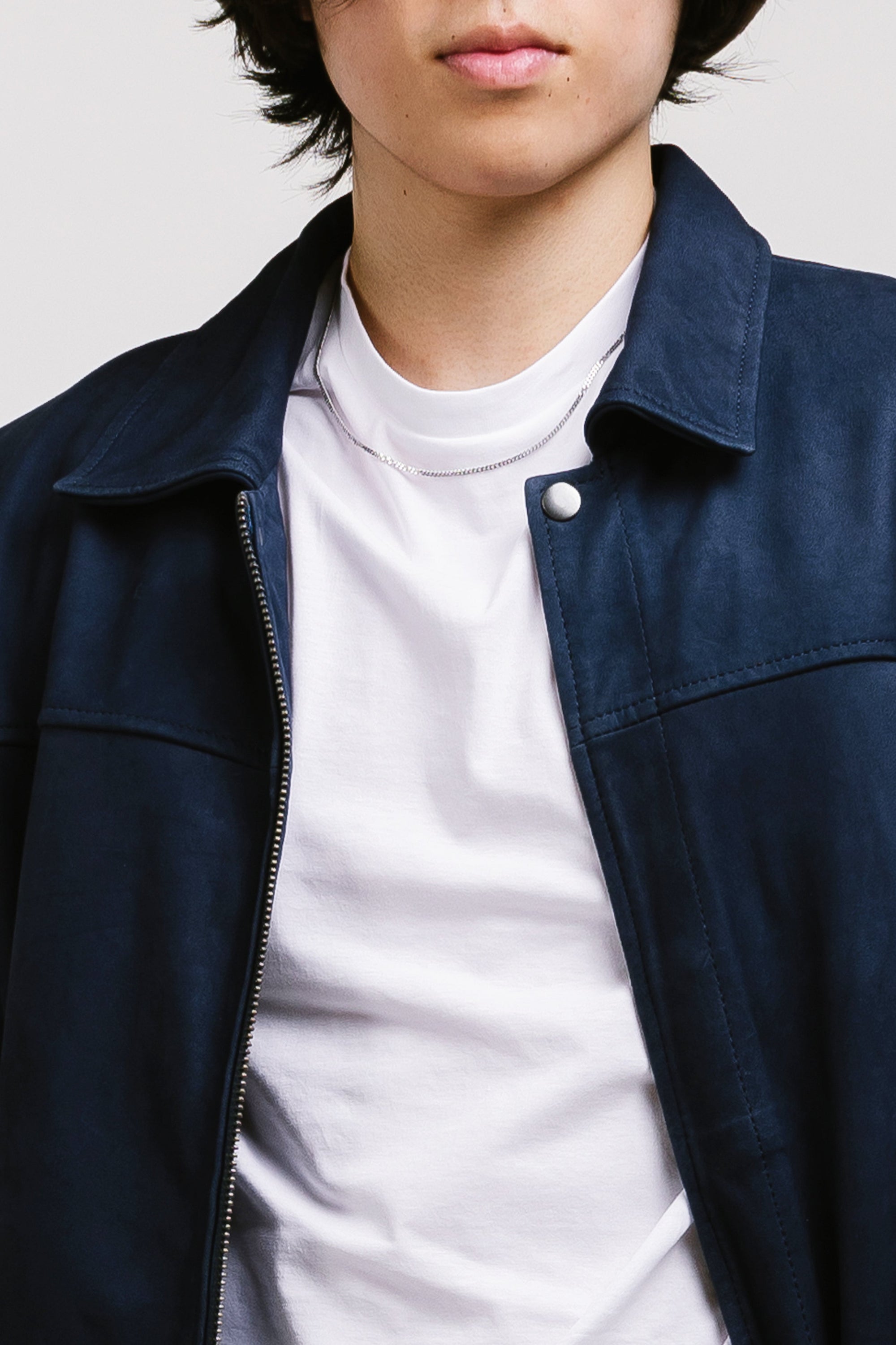 Non Water-Repellent Blouson Nubuck Jacket | Heracles