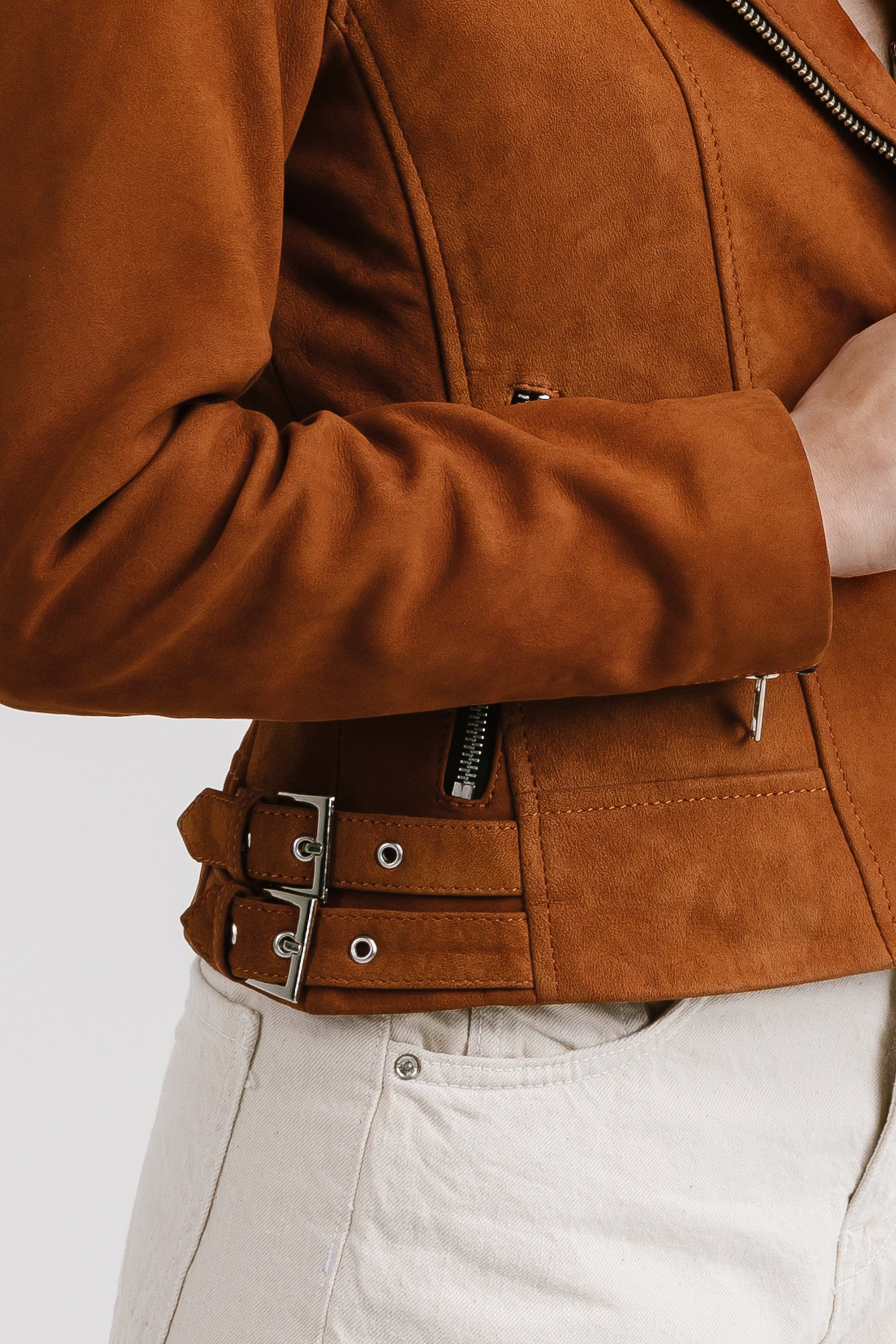 On Hand Biker Nubuck Jacket | Aphrodite