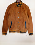 Warehouse Slim Water-Repellent Varsity Nubuck Jacket