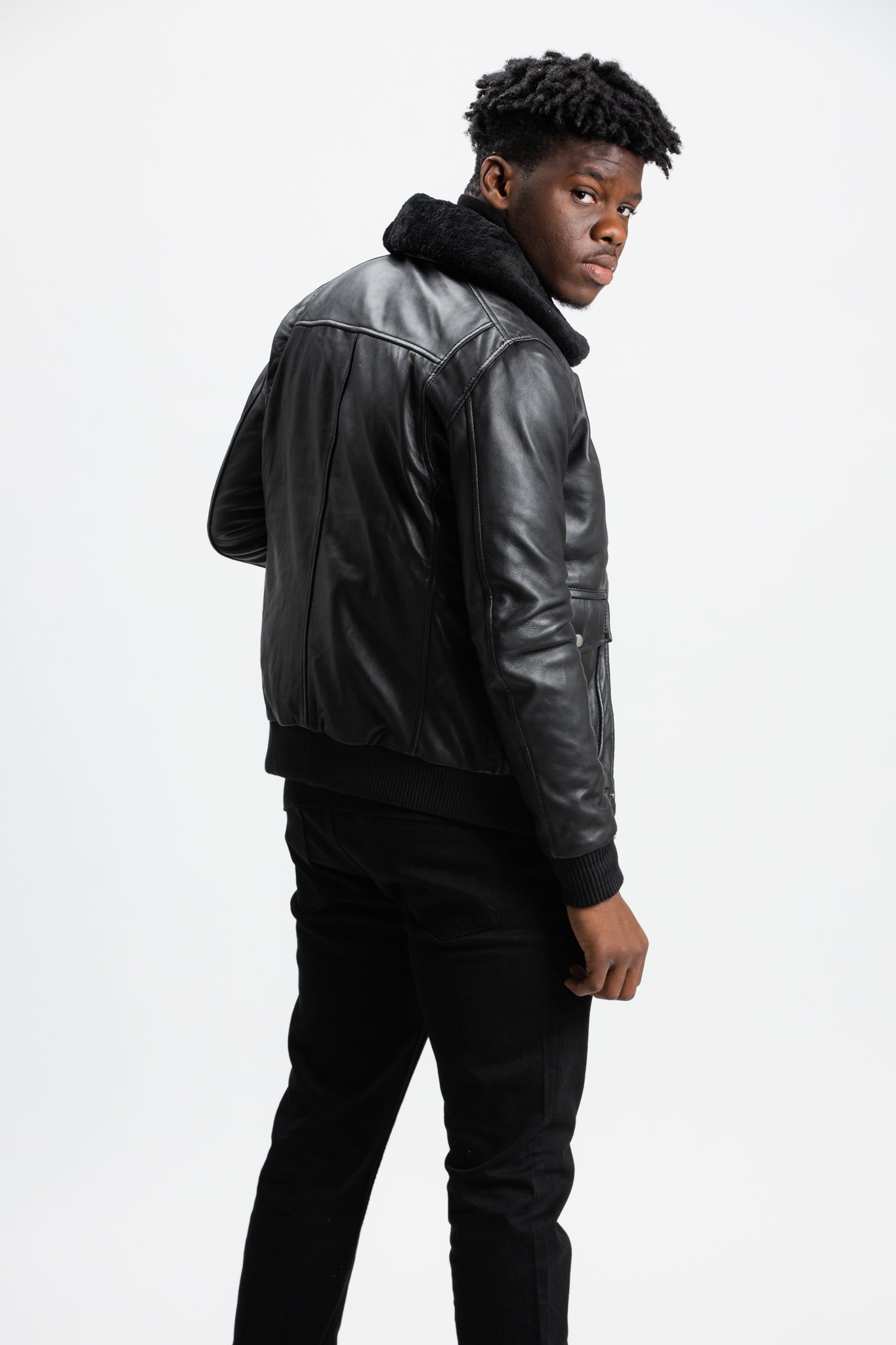 Aviator Leather Jacket | Icarus