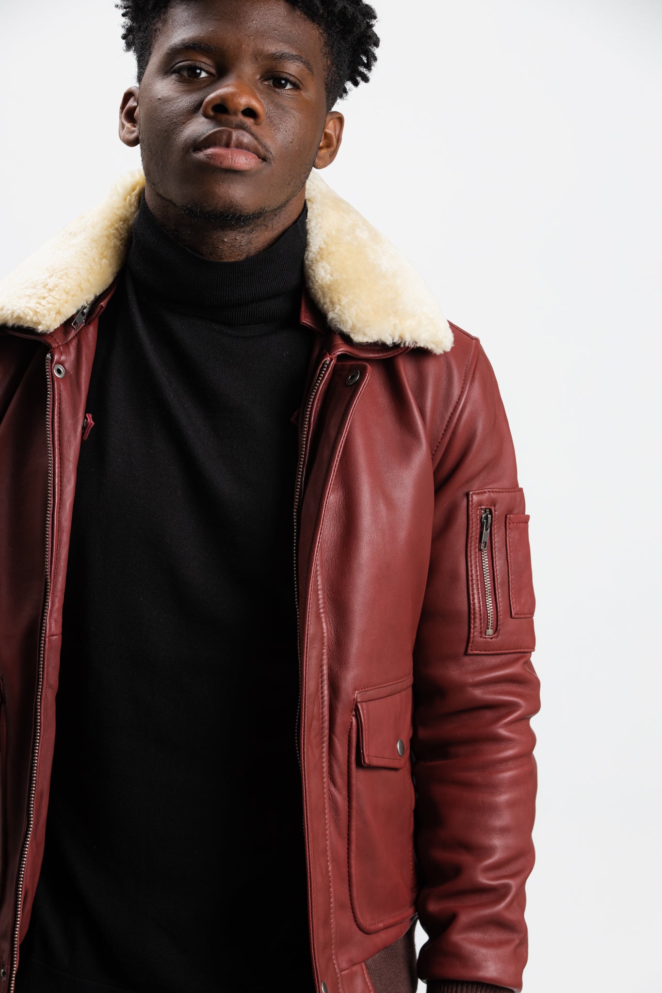 Aviator Leather Jacket | Icarus