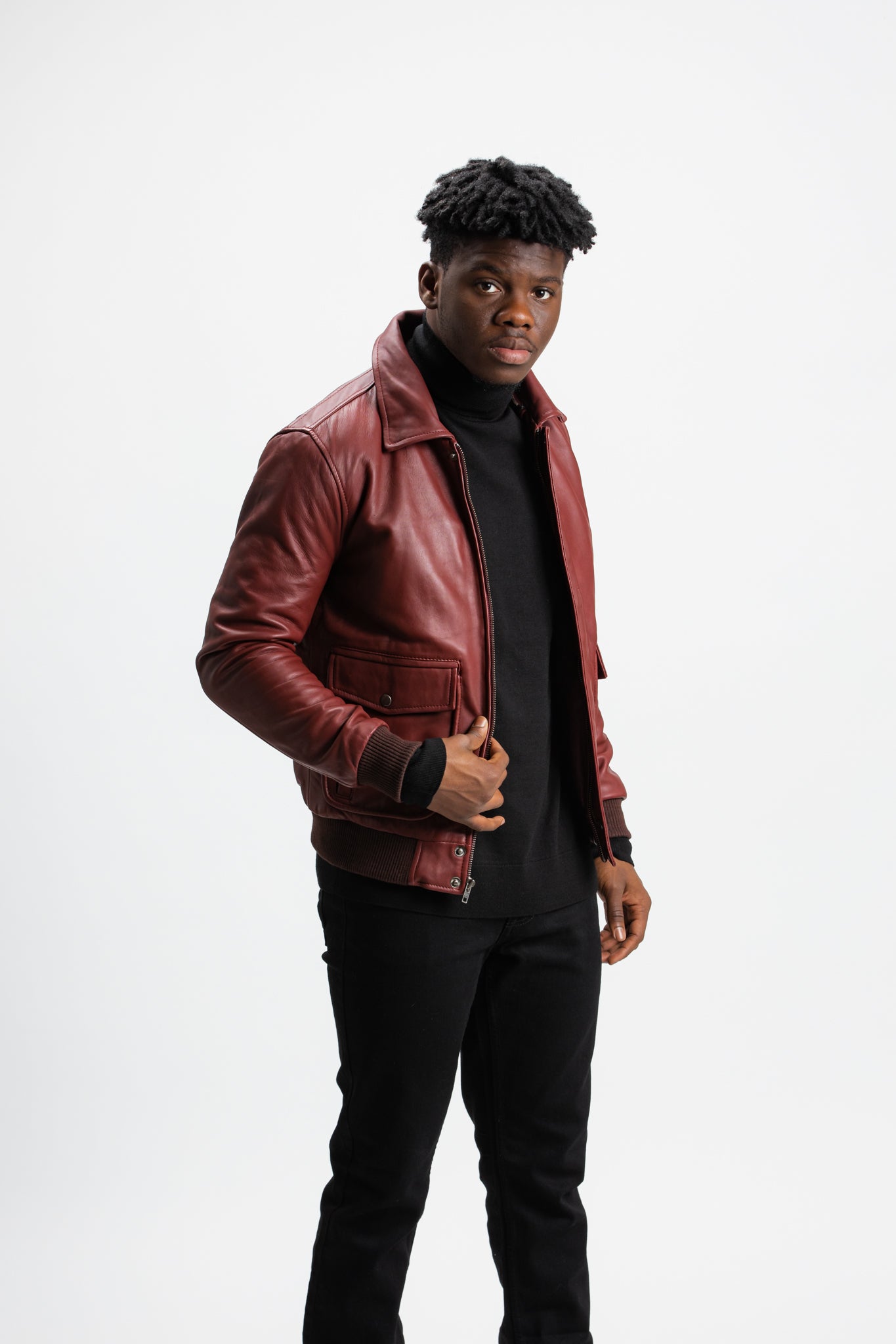 Aviator Leather Jacket | Icarus