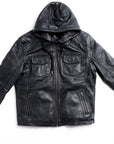 Trucker Leather Jacket | Olympus