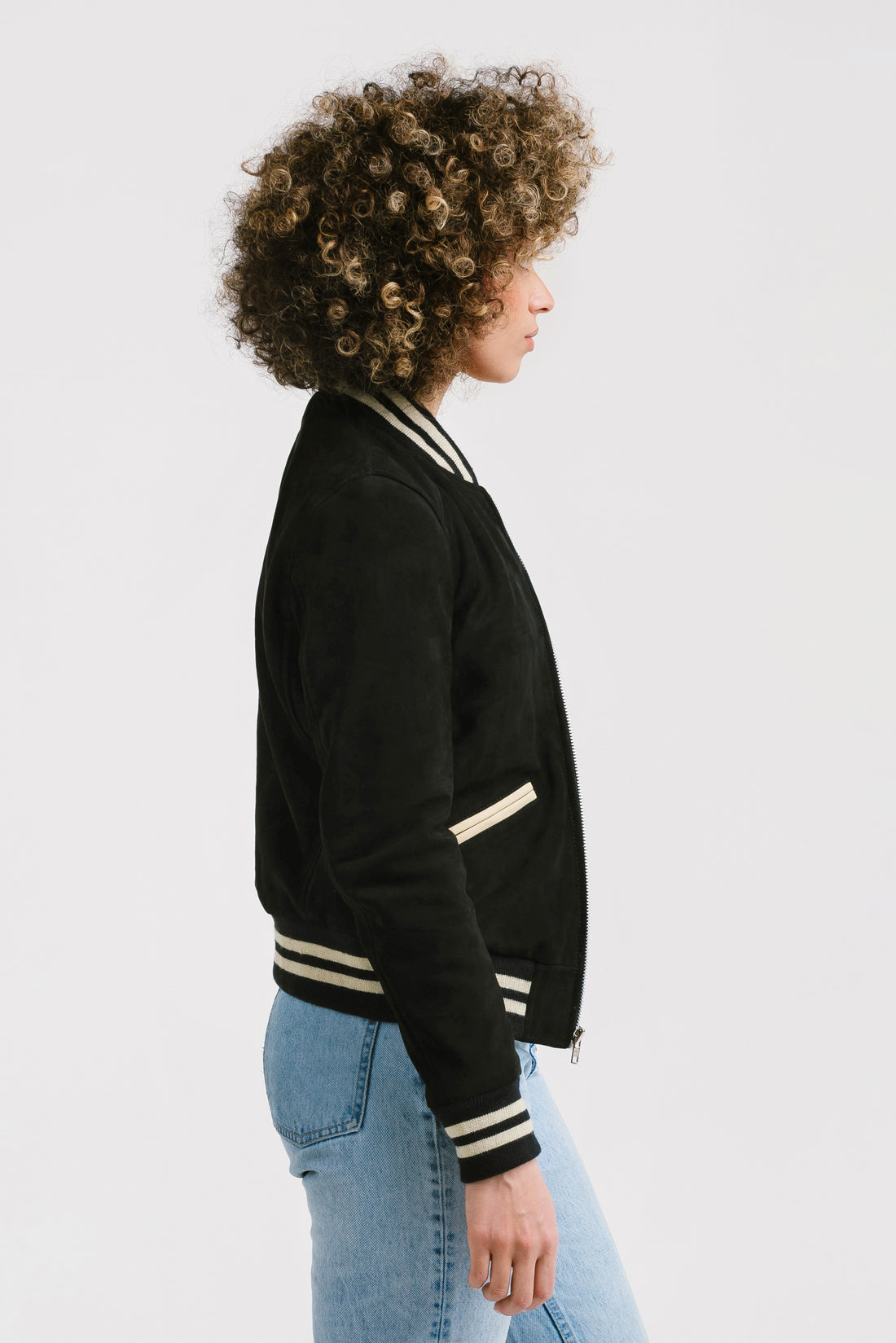 Bomber Nubuck Jacket | Hecate