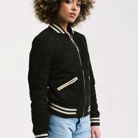 Bomber Nubuck Jacket | Hecate