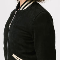 Bomber Nubuck Jacket | Hecate