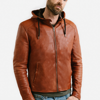 Slim Racer Leather Jacket | Theseus