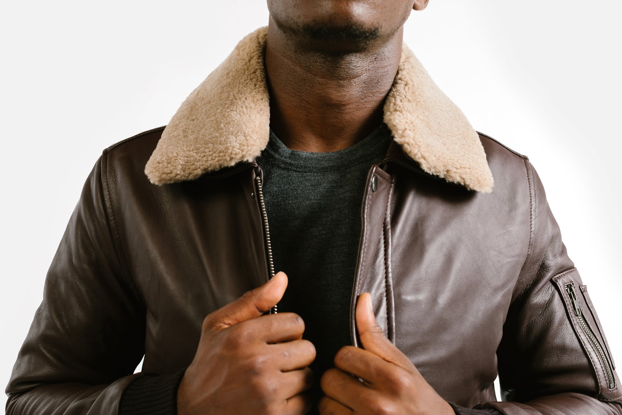 Aviator Leather Jacket | Icarus