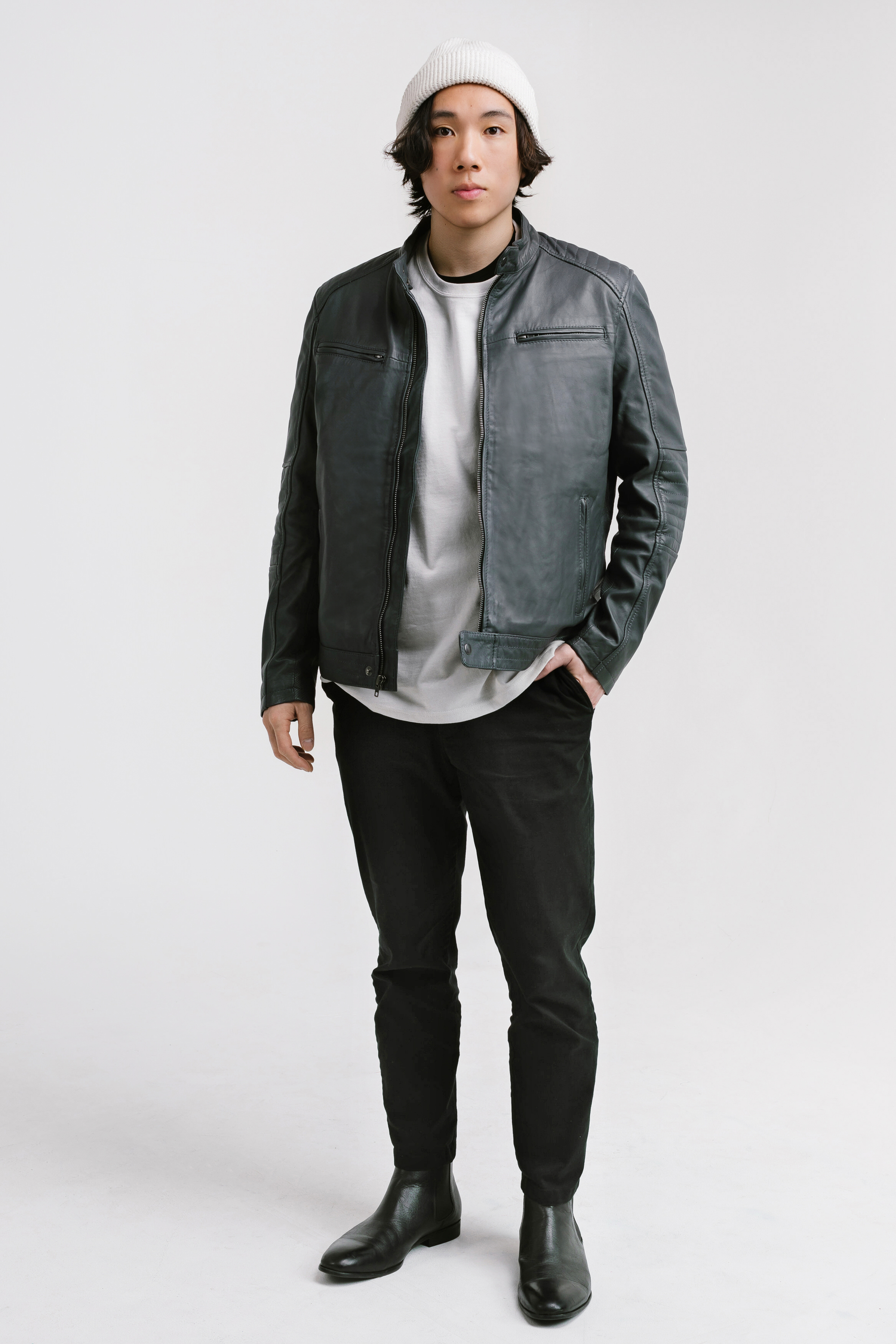 Racer Leather Jacket | Achilles