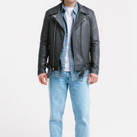 Biker Leather Jacket | Ares