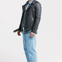 Biker Leather Jacket | Ares