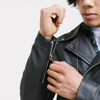 Biker Leather Jacket | Ares