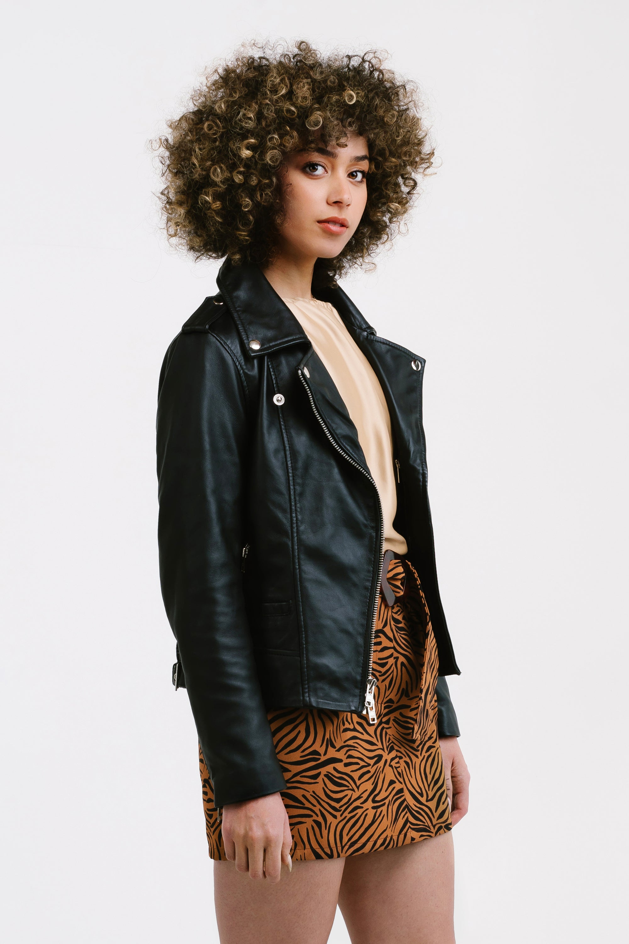 Biker Leather Jacket | Aphrodite