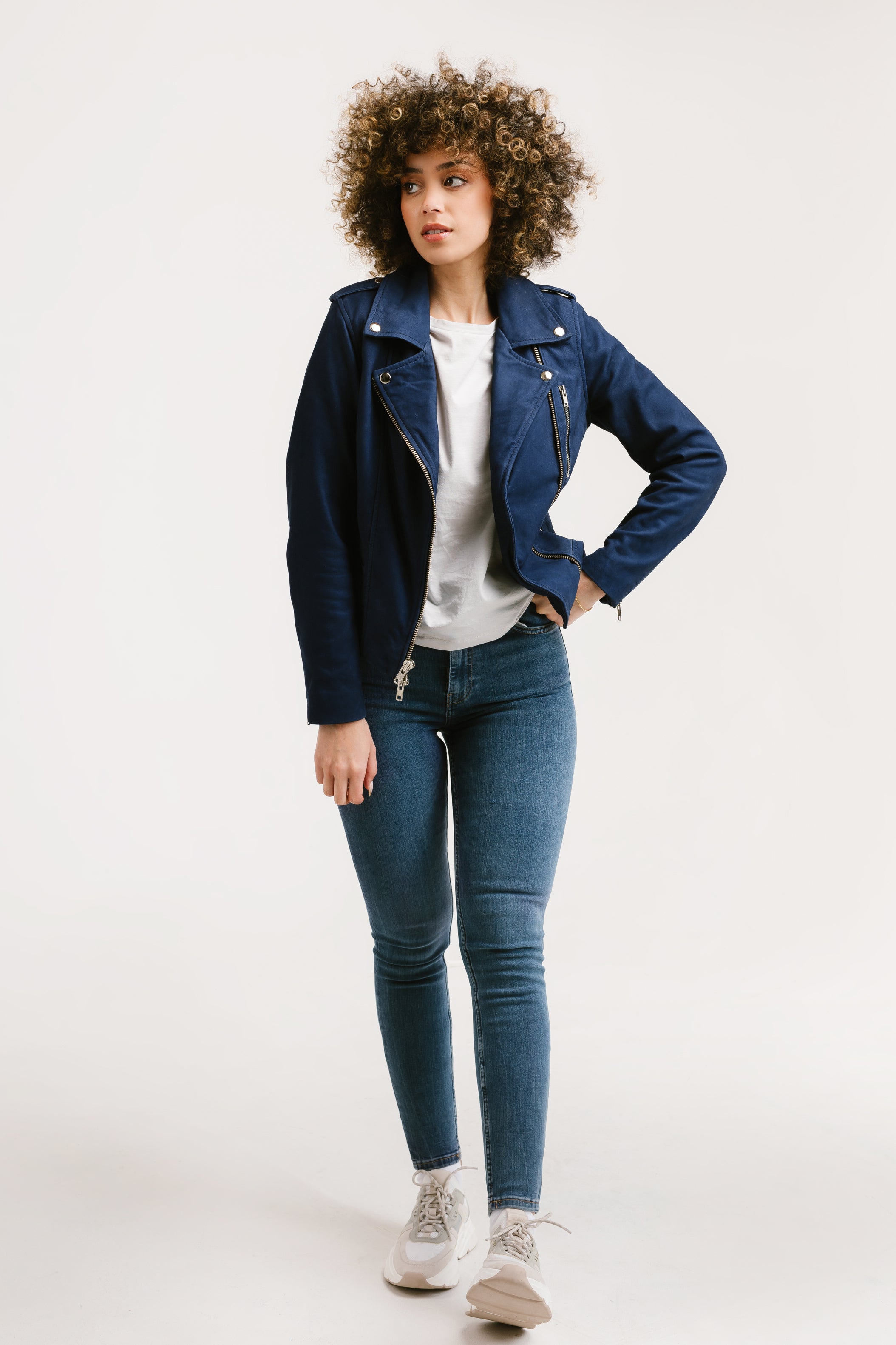 Warehouse Biker Nubuck Jacket | Aphrodite