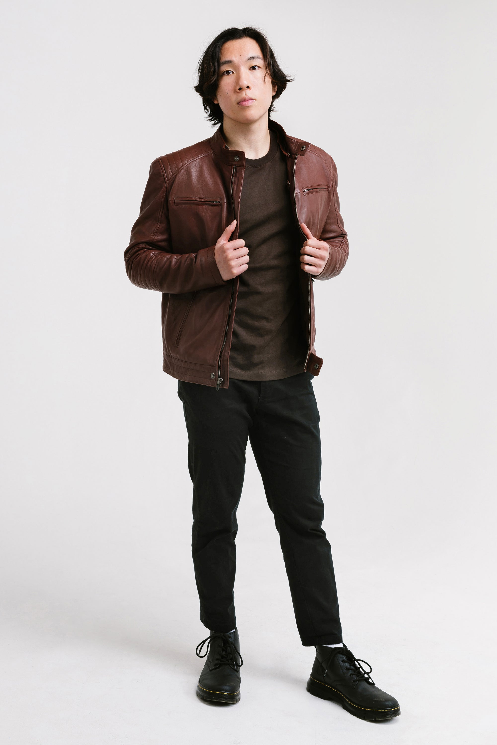 Racer Leather Jacket | Achilles