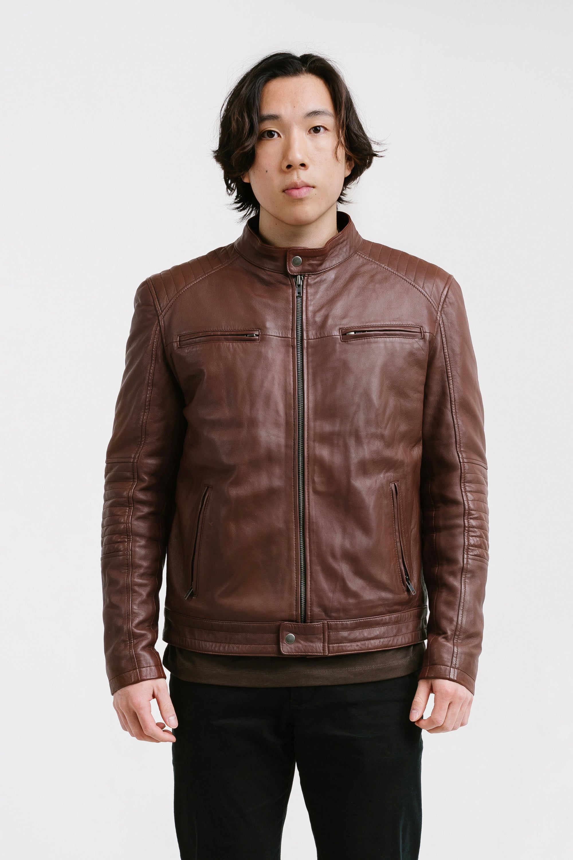 Racer Leather Jacket | Achilles