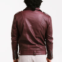 Biker Leather Jacket | Ares